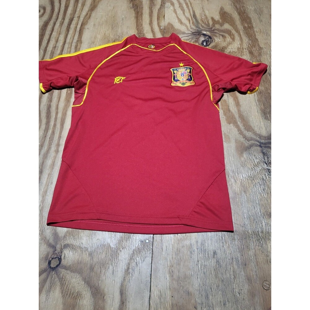 Spain Espana National Team Soccer Jersey Men M Red @H77